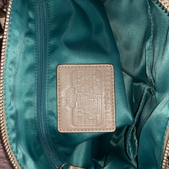 LIKE NEW✨Coach taupe Sophia satchel - Picture 8 of 8